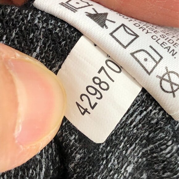 Women's Black Cardigan Sweater - Picture 8 of 16